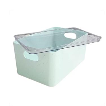 Imagem de Caixa Organizadora Multiuso Empilhável Com Tampa Visor 4l