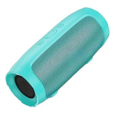 Imagem de Caixa de Som Bluetooth Portátil H-007 20W Rádio FM USB SD À Prova d’Água (Verde)