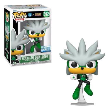 Imagem de Funko Pop Heroes Sonic Silver como The Green Lantern 592
