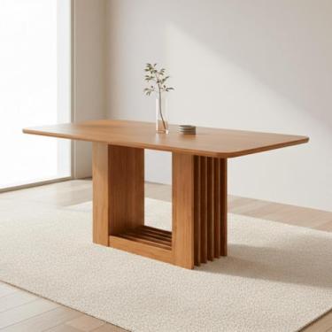 Imagem de Mesa para Sala de Jantar Ariela 180 Cm sem Vidro - Cimol