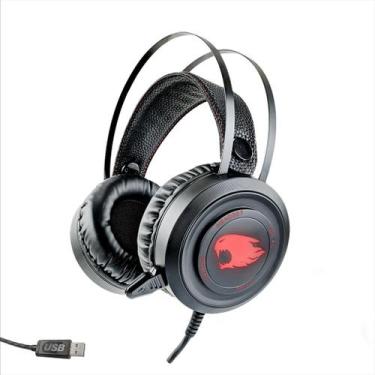 Imagem de Fone de Ouvido Headset Gamer c/ Microfone e Led EPH710 - USB G-FIRE - 