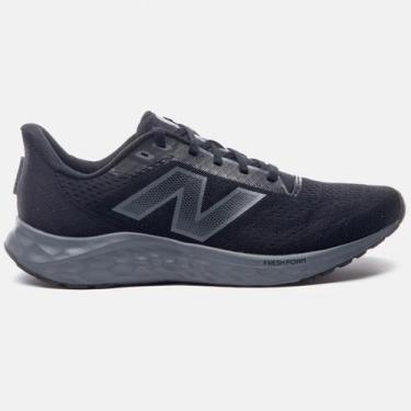 Imagem de Tênis New Balance Fresh Foam Arishiv4 Masculino Preto, Preto grafite, 
