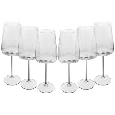 Imagem de WOLFF - Jogo 6 Taças de Vinho Alex Optic 600ml Cristal Ecológico Bohemia