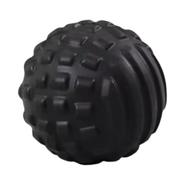 Imagem de Deevoka Bola de massagem com rolo, ferramenta de massagem de tecido profundo, treino de ioga, 2,76 polegadas, nas costas para pés, ombros, mulheres, homens, Preto
