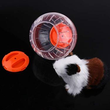 Imagem de Zerodis Bola de Exercício para Hamster, Produtos para Animais de Estimação, Suprimentos para Pequenos Animais de Estimação, Brinquedos Pequenos para Hamster e, Design Transparente de 12 Cm para