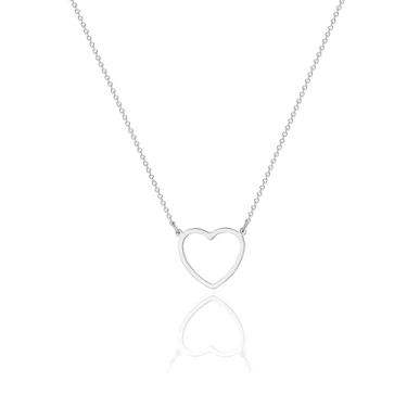 Imagem de Kyerlyn Colar de ouro delicado para mulheres, coração vazado, banhado a ouro 14 K, banhado a ouro, Davi, estrela, pingente para amantes, joias femininas, presente para meninas, Latão, Sem Pedra