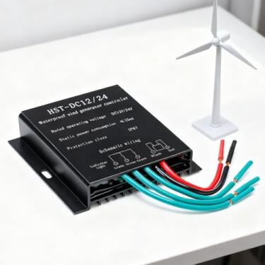 Imagem de HYZHANHONG Controlador de Carga MPPT para Turbina Eólica 100W-5000W 12V 24V Auto 48V MPPT Wind para Bateria de Lítio, Painéis Solares ou Gerador Eólico,12V