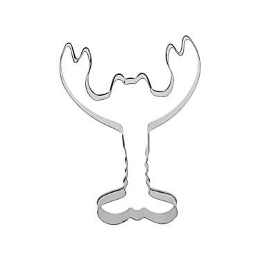 Imagem de Molde de biscoito, ferramentas de panificação, faça-você-mesmo, aço inoxidável, cozinha, debaixo do mar, criaturas do oceano (lagosta)