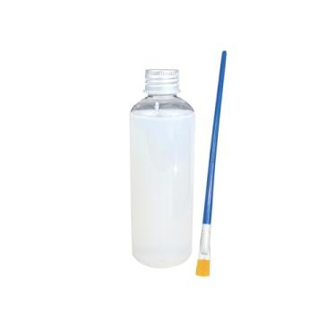 Imagem de Esmalte de argila seca ao ar de 100 ml, com pincel de pintura, verniz de argila, brilho de argila seca ao ar, verniz de argila para cerâmica, tinta de argila rachada, kit de tintas para argila para