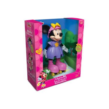 Imagem de Boneca Minnie Patinadora Disney - Elka