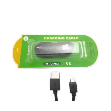 Imagem de Cabo Usb Turbo 25W V8 - Micro Usb De 1 Metro