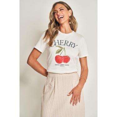 Imagem de T-SHIRT FEMININA DOCE TRAMA REF:105569-Feminino