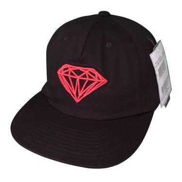 Imagem de Boné Diamond Brilliant Unstructured Snap Preto C20dmha002-Masculino