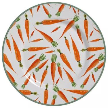 Imagem de Conjunto com 6 Pratos Raso Bunny Pascoa Ø29cm - Alleanza Cerâmica