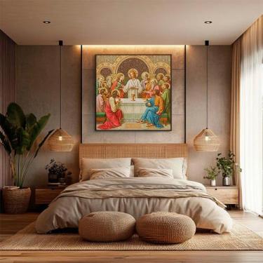 Imagem de Quadro Decorativo Santa Ceia - ArtBeni Quadros