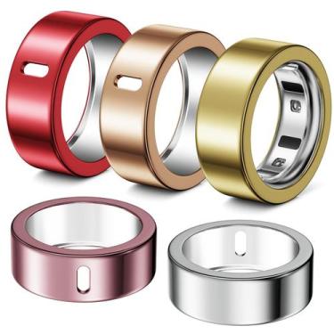 Imagem de Capa de anel de TPU Hexasider, pacote com 5 unidades, para Oura Ring G