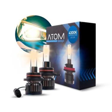 Imagem de Lâmpada LED ATOM M7 4300K 12V Alta Potência Várias Bases, HB3