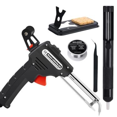 Imagem de Mingzhe Ferramentas de solda elétrica portátil automática, ferramentas de solda de estanho, enviam automaticamente, soldadores de estanho, ferro de solda elétrico portátil