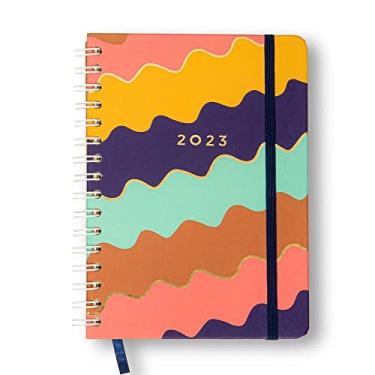 Imagem de Cicero Agenda Planner Wire-o 2023 Orla Semanal Notas A5 Paraty Maré Alta, Modelo: 0227, Cor: Colorido