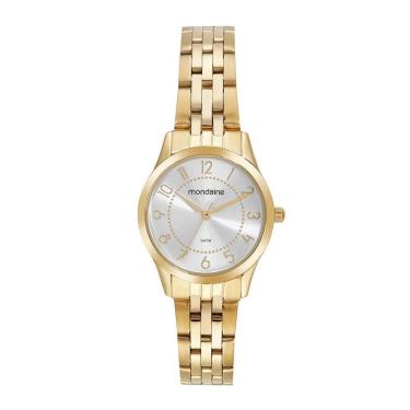 Imagem de Relógio Mondaine Feminino Clássico Dourado 32726LPMVDE1-Feminino