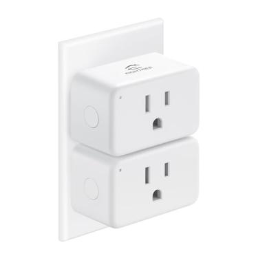 Imagem de EIGHTREE mini plugue inteligente , plugues inteligentes compatíveis com  e google home e smartthings, sem necessidade de hub, tomada inteligente com controle remoto, temporizador e p