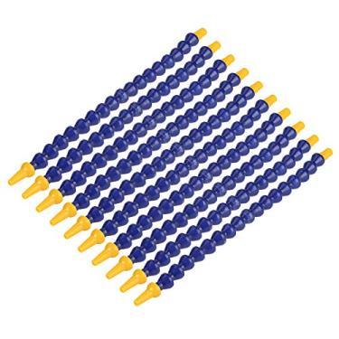 Imagem de Fafeicy Mangueiras de Refrigeração Flexíveis de Plástico, Rosca 1/8bspt para Fresadora Cnc de Torno, Feitas de Material de, Mangueira de Refrigeração Flexível Com 10 Peças