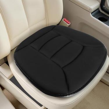 Imagem de SweetSlubr Almofada de assento de espuma viscoelástica para cadeira de escritório, carro, cadeira de rodas, suporte ergonômico, conforto sentado por muito tempo, almofada respirável e portátil para