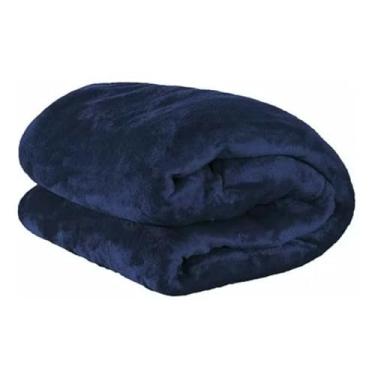 Imagem de Cobertor Jacquard Queen e King Macio e Quentinho com Toque de Seda – Conforto e Elegância para Seu Quarto (Cobertor marinho king)