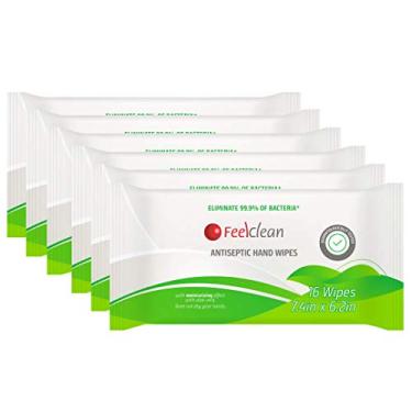 Imagem de Lenços Umedecidos Antisséptico 16 Unidades, FeelClean