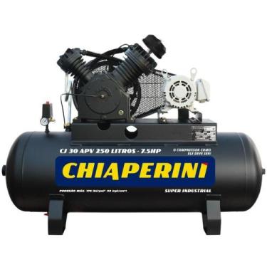 Imagem de Compressor 30 pcm/APV 250 litros Trifásico - CHIAPERINI