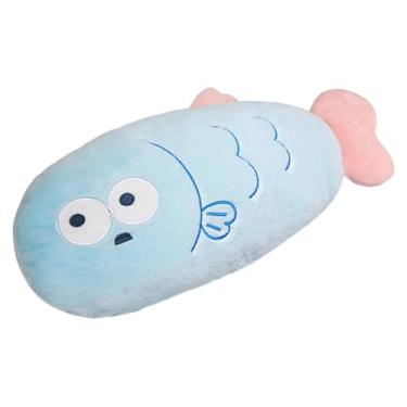 Imagem de oshhni Bolsa de água quente de pelúcia, aquecedor de mãos portátil, fofa e selada, ideal para presente de inverno, prática e prática para aquecer as, Azul