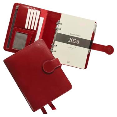 Imagem de Agenda Planner Couro 2026 126-R Raffai Couros