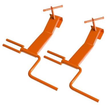 Imagem de Iweshal Enrolador de correia de guincho, enrolador de alça de amarração de carga para reboques, caminhões, vans, armazéns, correias de guincho de até 10 cm de largura, laranja - pacote com 2