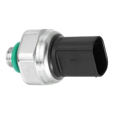 Imagem de Sensor de pressão do ar condicionado compatível com BMW para 128i (2008-2011), 328i (1999-2016) e 760li (2003-2015). OEM: 64539323658. Sensor de pressão do ar condicionado automotivo.