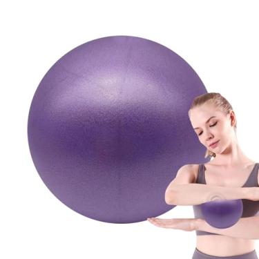 Imagem de Bola pequena de Pilates, bola pequena de ioga | Bola de núcleo fosco portátil,Equipamento de ginástica doméstica para levantamento de quadril de 5,91 polegadas para ginástica melhora o equilíbrio e a