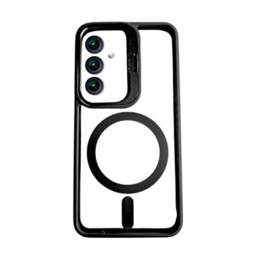 Imagem de Capa para Samsung Galaxy S25 e S24 Capinha - Compatível com Carregamento por Indução, com protetor de câmera, resistente a choques e quedas com suporte ajustável Kickstand (pre, Samsung Galaxy S24)