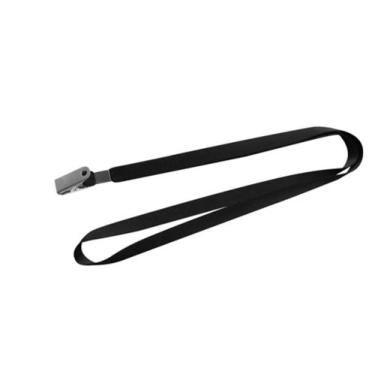 Imagem de Cordão para crachá de eventos com clips fixos - 10 unidades - Deo Plas