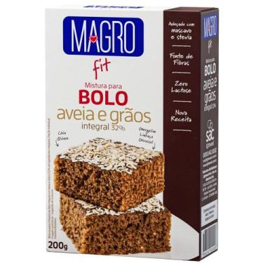 Imagem de Bolo Integral com Aveia e Grãos 200g - Magro