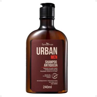 Imagem de Farmaervas Urban Men Shampoo Antiqueda 240ml