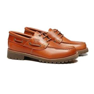 Imagem de New Bulldog Masculino New Barao Ii Caramelo/sola Ambar Samello-Masculino