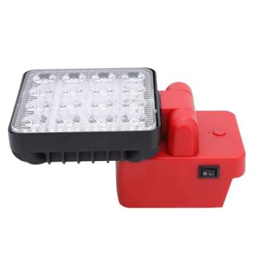 Imagem de LiebeWH Luz de Trabalho LED 1200-1500LM, Rotação Flexível, Alimentada por Bateria, à Prova de água IP67, Lâmpada Portátil Luz de Acampamento, de Trabalho de Emergência Magnética Com 4 Modos para