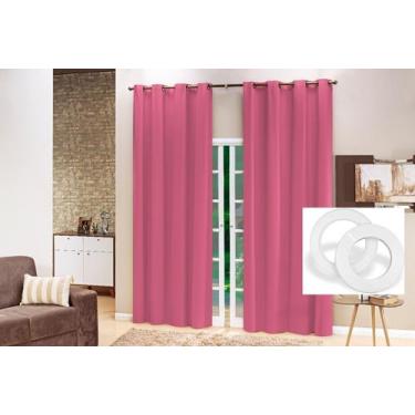 Imagem de Cortina Pvc 2 Partes 100% blackout Para Sala ou Quarto, Cozinha - FILO