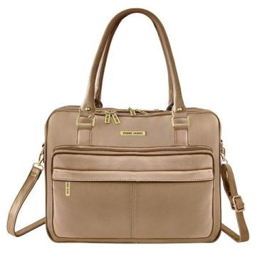 Imagem de Bolsa Pasta Notebook Executiva Masculino Feminina - jane jane, Caqui