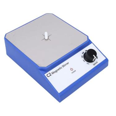 Imagem de AUNMAS Agitador Magnético 2L, Motor de Escova de Carbono 2500r/min Misturador Magnético Antiderrapante Portátil Com Barra de Agitação para Pesquisa Científica, Indústria Pecuária (Plugue UE