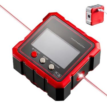 Imagem de Inclinômetro Digital | Transferidor De Precisão Recarregável - Transferidor Digital Magnético | Para Carpintaria Construção Metalurgia Marcenaria Medição