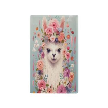 Imagem de Wassud Placa de cobertura de interruptor de luz, interruptor único, capas de tomada placa de parede, linda ovelha, decorativa, decoração de casa, sala de estar, quarto, decoração