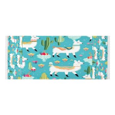 Imagem de Wassud Funny Sheep (2) capas de lavadora e secadora, protetor de lavadora com sacos de armazenamento, capa de geladeira à prova de poeira com bolsos para lavanderia doméstica, cozinha, 120 x 55 cm