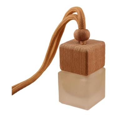 Imagem de BLWOTMOR Difusor de Aromas para Carro, Frasco de Vidro para Pendurar, 8 Ml, Função Decorativa, Adequado para Carro, Banheiro, Escritório E Quarto, Branco, Tamanho real