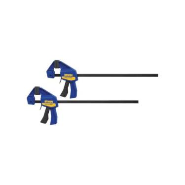 Imagem de IRWIN QUICK-GRIPOne-Handed Mini Grampo de barra com 2 unidades, 30,5 cm, 1964745