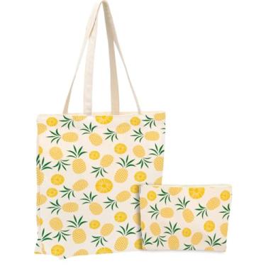 Imagem de 2 peças, bolsa de cosméticos de lona, para praia, compras, trabalho, escritório, agradecimento, aniversário, amizade, presentes para mulheres, irmã, casamento, irmã, apreciação, dia das mães, Natal